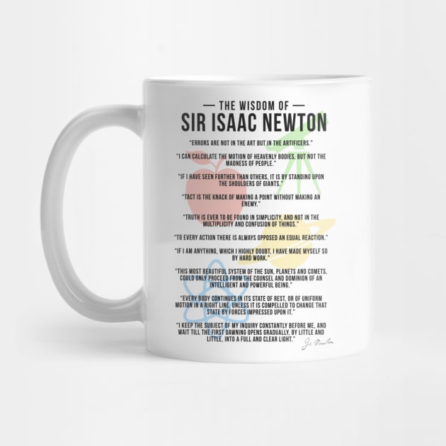 The Wisdom Of Sir Isaac Newton by zap